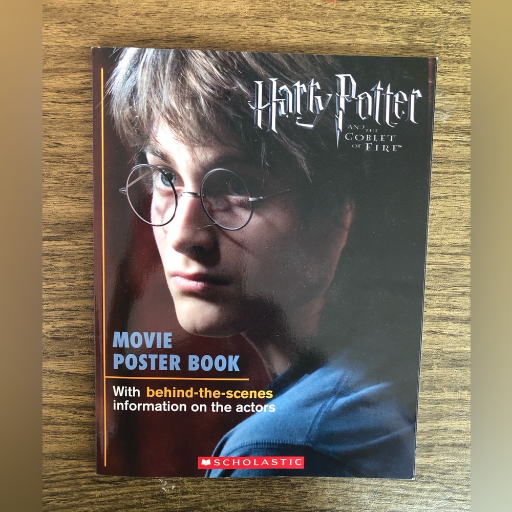 Harry Potter and the Goblet of Fire - Movie Poster Book by Scholastic